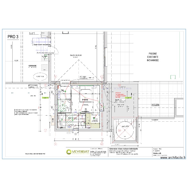 Plan élec Fouard. Plan de 0 pièce et 0 m2