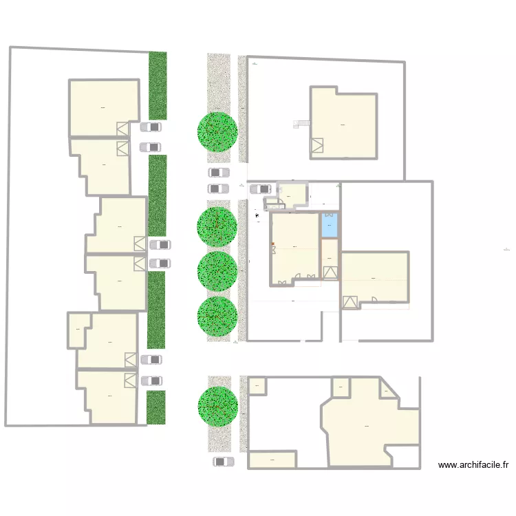 plan 01. Plan de 21 Pièces et 1312 m²