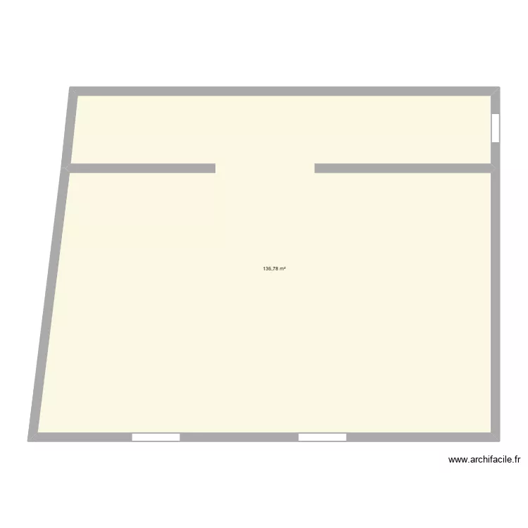 loft st loupe. Plan de 1  et 137 m²