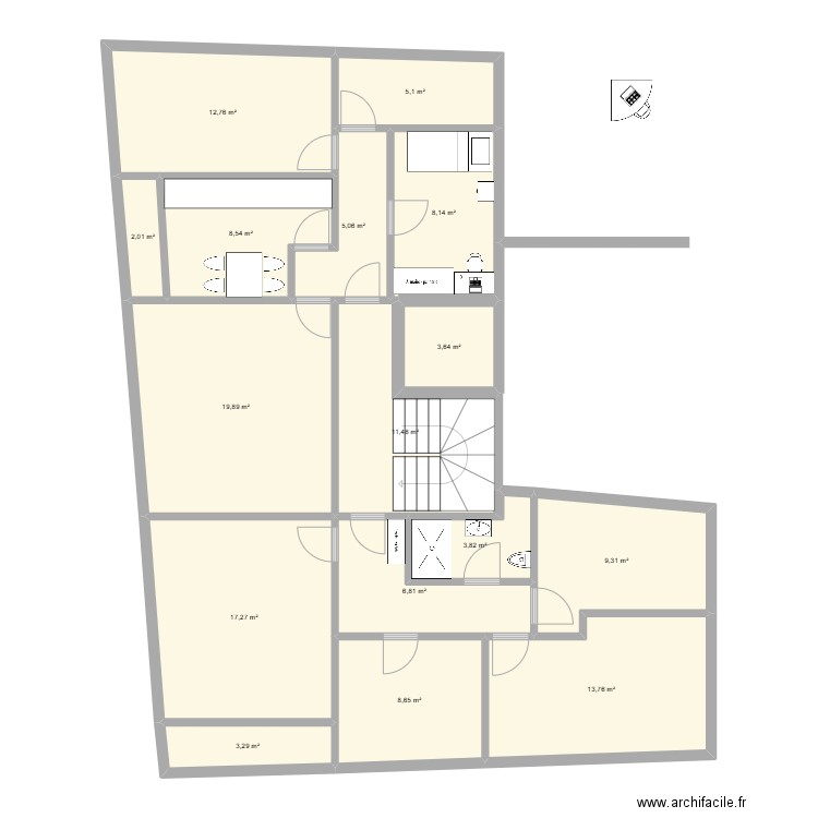 celaliye perso çarsi. Plan de 0 pièce et 0 m2