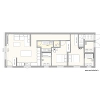 PLAN MAISON TYPE F3 la neuveville etage 1