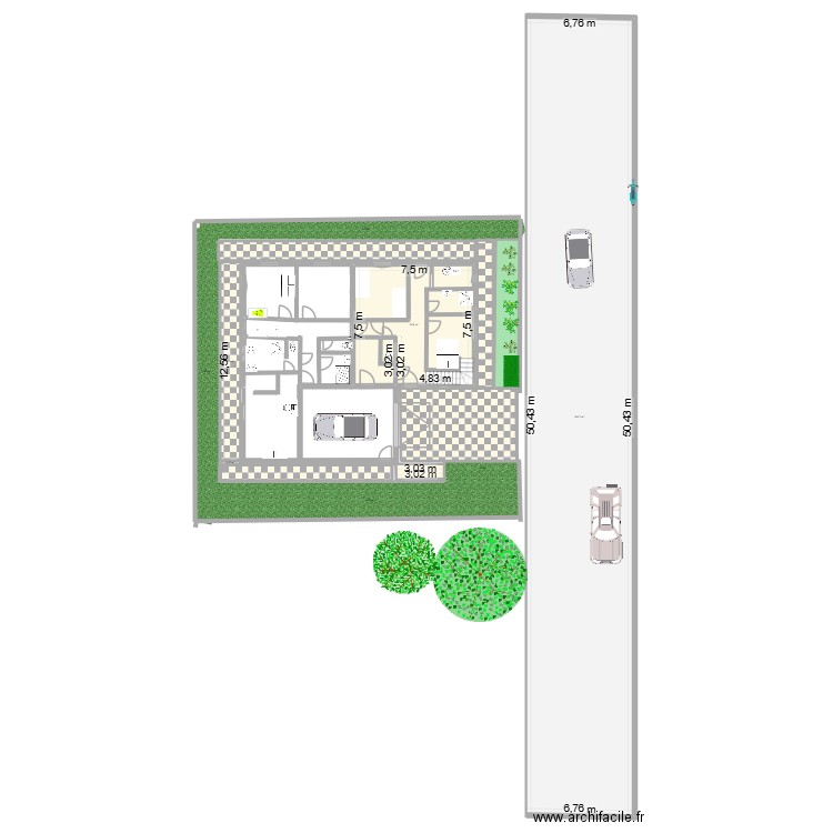 antirion 5 chambres rdc variante 1a. Plan de 12 pièces et 650 m2