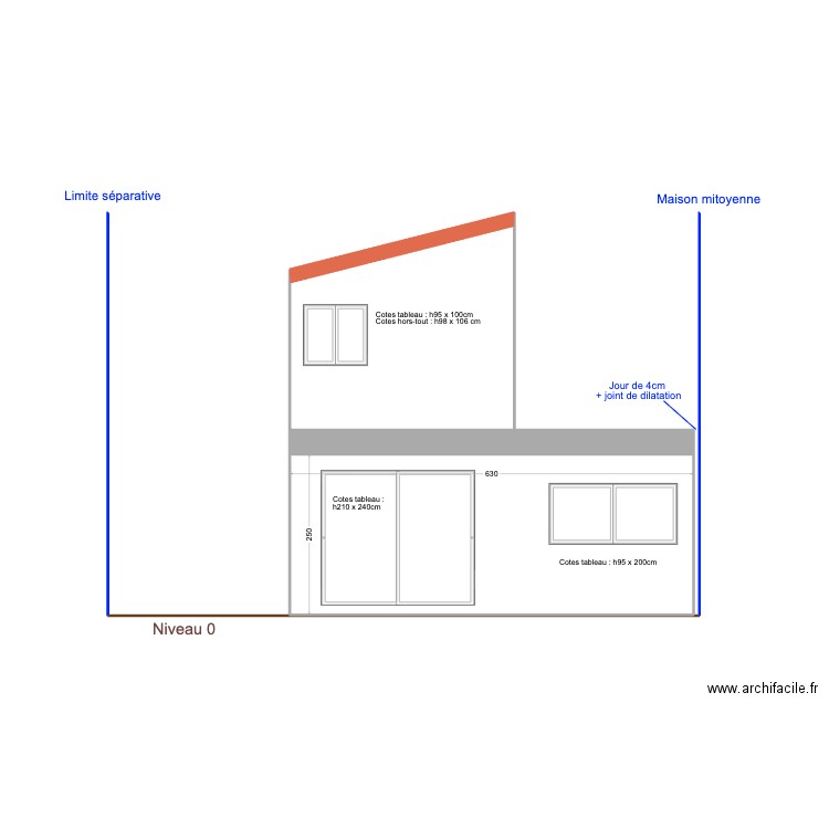 TEST2. Plan de 2 pièces et 25 m2