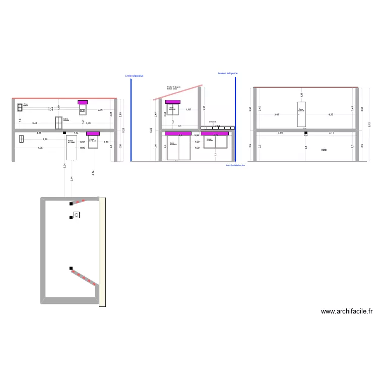 TEST2. Plan de 2  et 36 m²