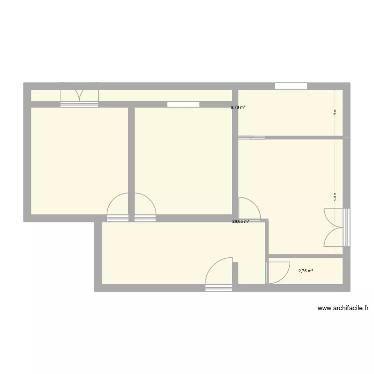 dental. Plan de 5 et 70 m² dental. Plan de 5 et 70 m²