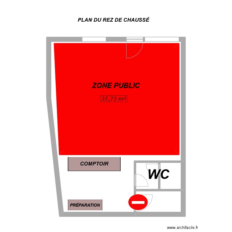 varaigne asso public. Plan de 5 pièces et 106 m2