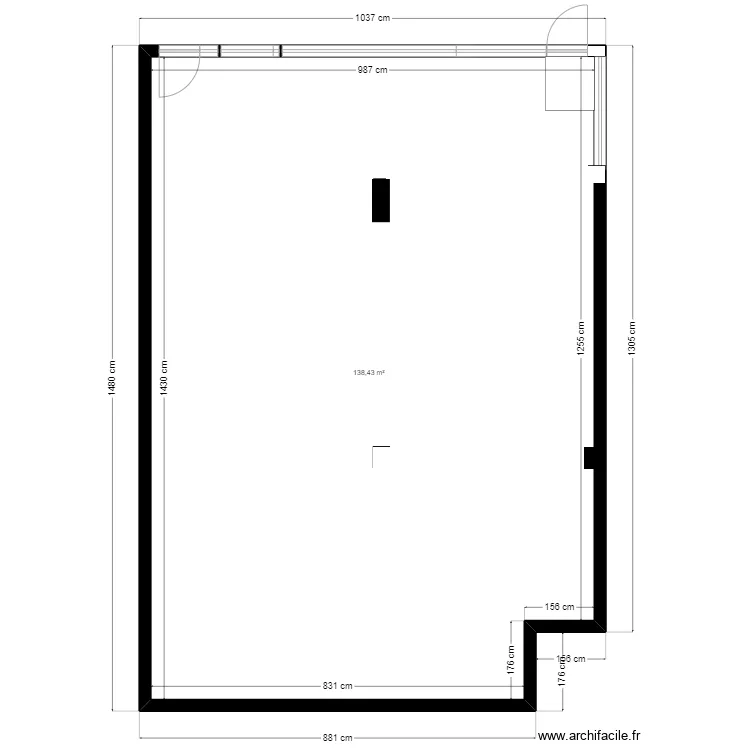 92S26HS existant. Plan de 92S26HS existant. Plan de