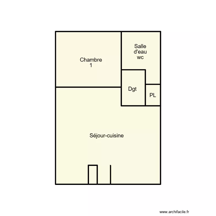 QUIMPER GUILLOU BENOIT. Plan de 