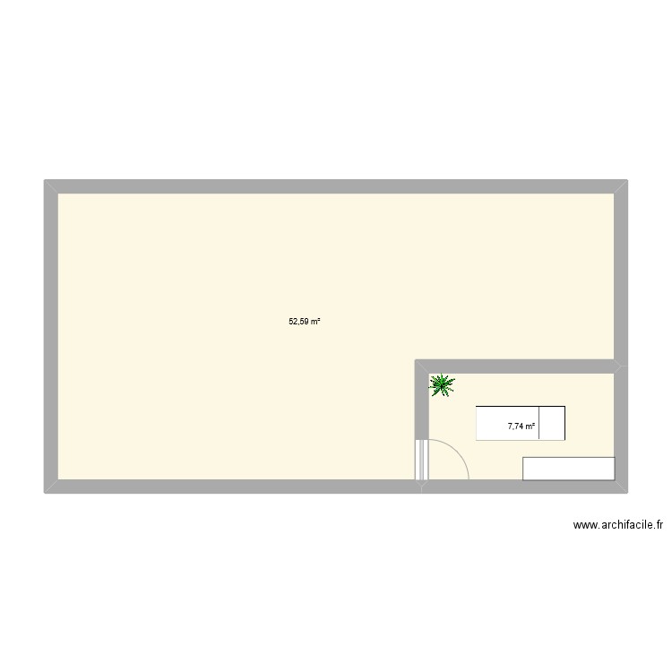 institut yves rocher. Plan de 0 pièce et 0 m2