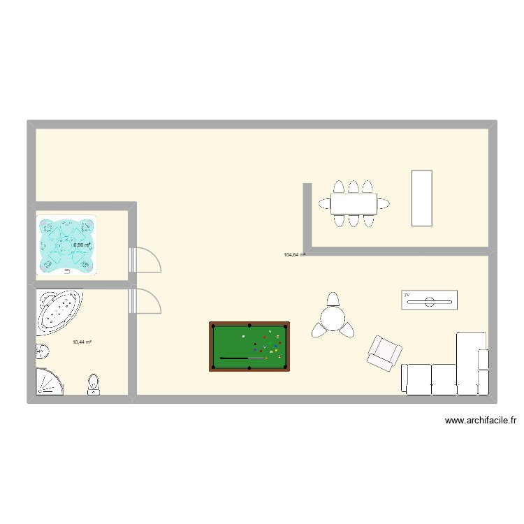 maison de reve. Plan de 0 pièce et 0 m2