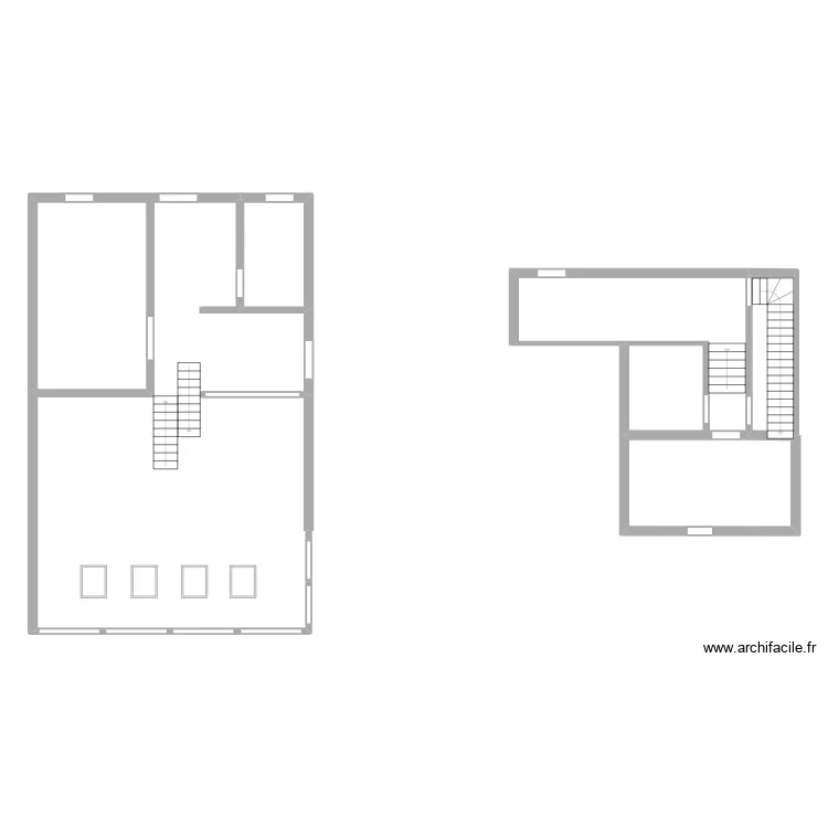 Fellay. Plan de 5  et 149 m²
