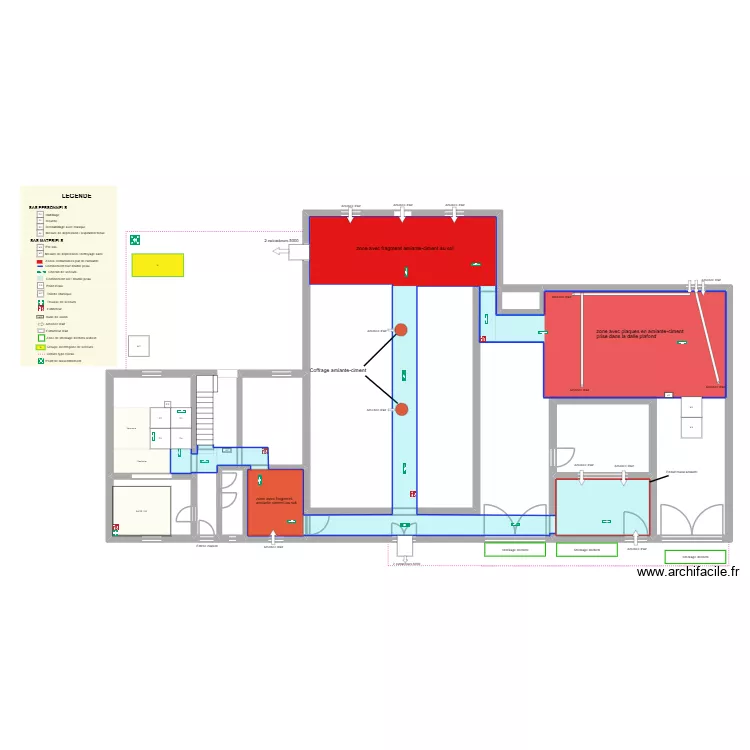 AF042269 RDC Faber maj1. Plan de 11  et 323 m²