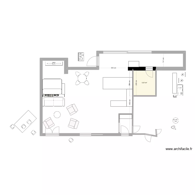 sejou brignoles V02. Plan de 