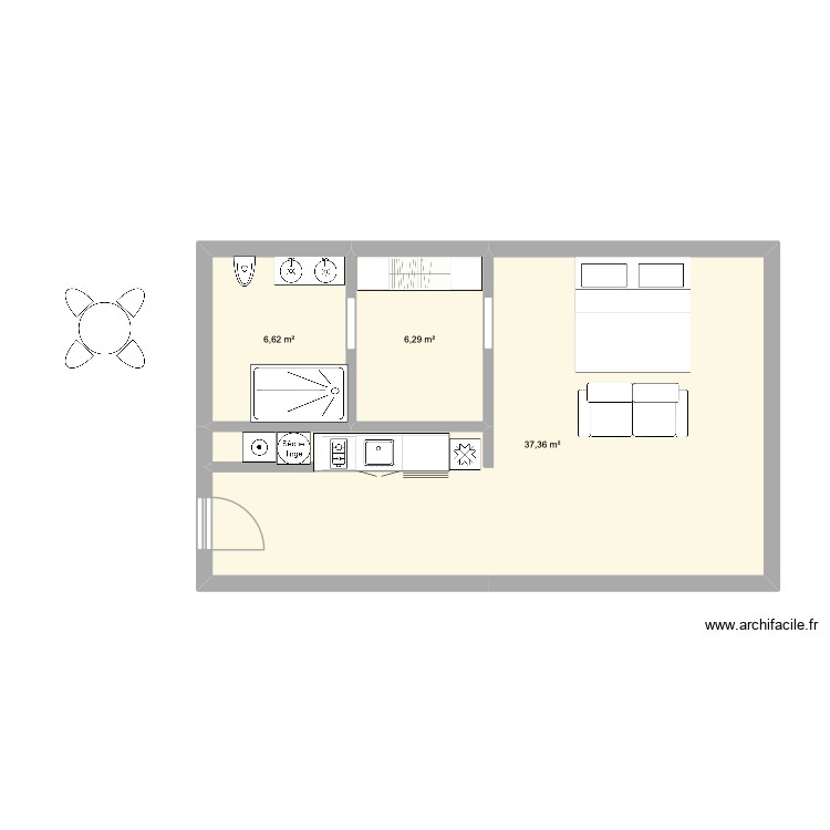 ????. Plan de 0 pièce et 0 m2