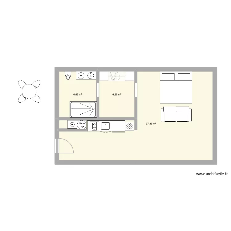 ????. Plan de 3 et 50 m² ????. Plan de 3 et 50 m²