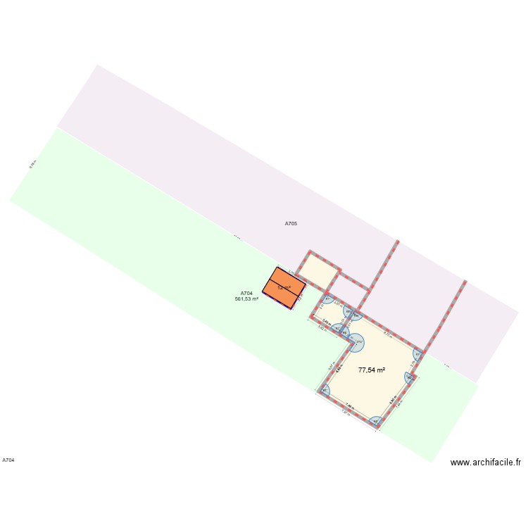apres 2. Plan de 5 pièces et 110 m2