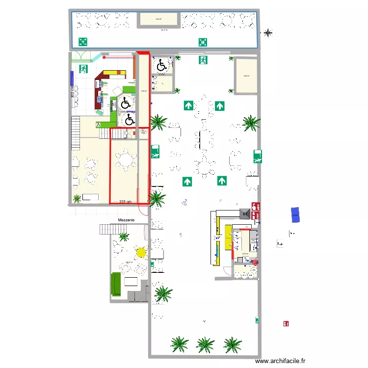 plan installation Mairie NF. Plan de 