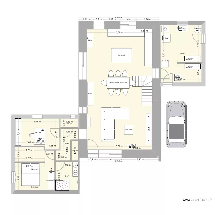grange_RDC2. Plan de 8 et 111 m² grange_RDC2. Plan de 8 et 111 m²