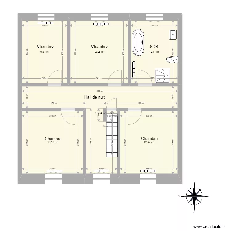 1er examn aujoule. Plan de 