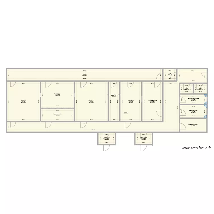 laboratoire. Plan de 