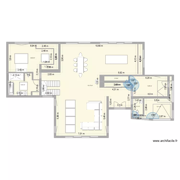 PROPO 2. Plan de 8  et 194 m²