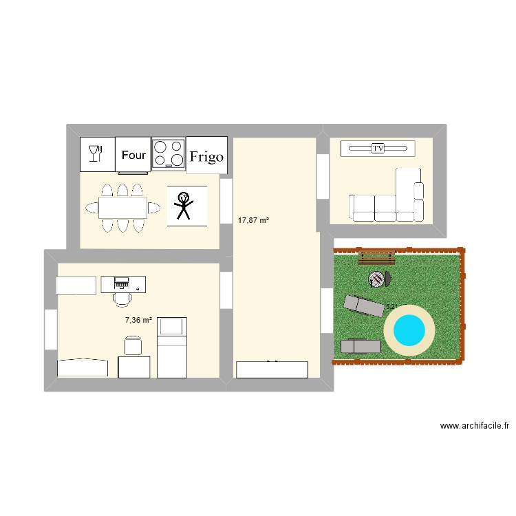 Exposer allemand. Plan de 0 pièce et 0 m2