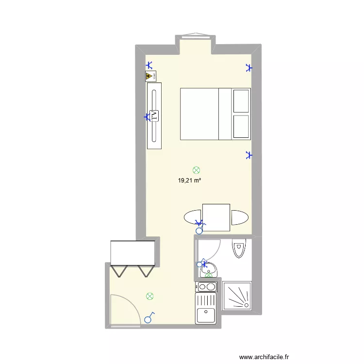 muzy 13 pascal. Plan de 