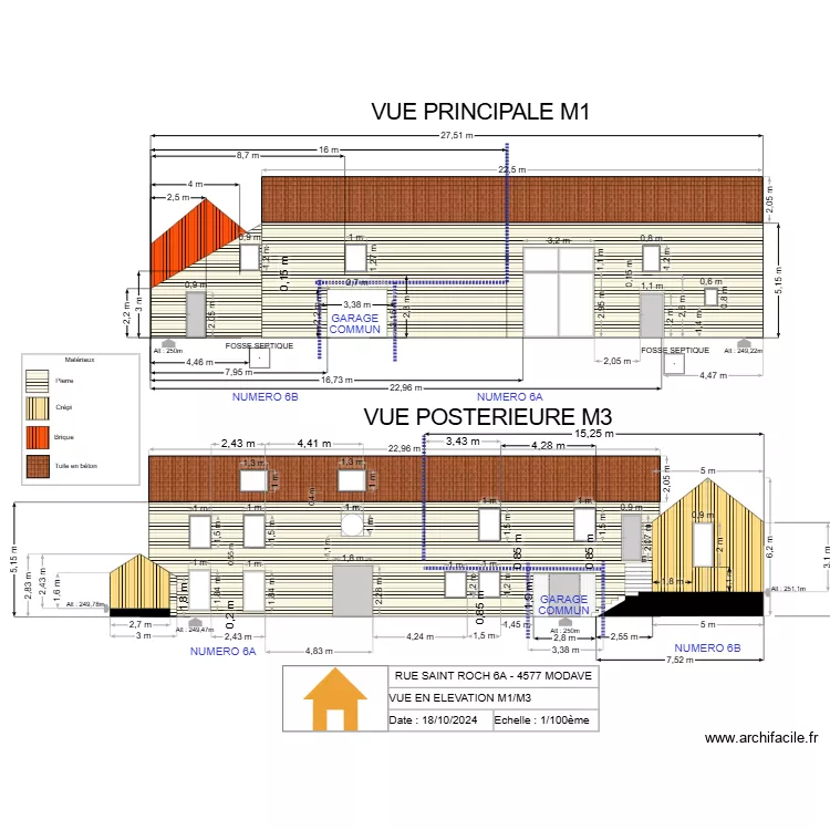 V.RADOUX - VUE EN ELEVATION M1/M3 - V2.24 - Manu. Plan de 