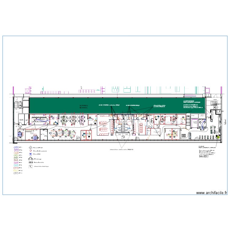 bureau LM Saint Denis. Plan de 0 pièce et 0 m2
