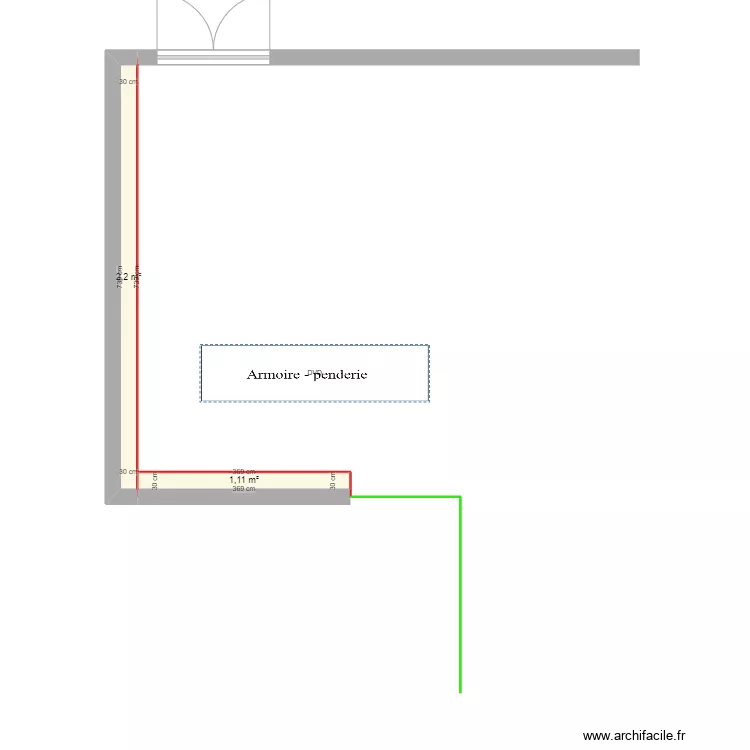 Rayon culture magasin. Plan de 