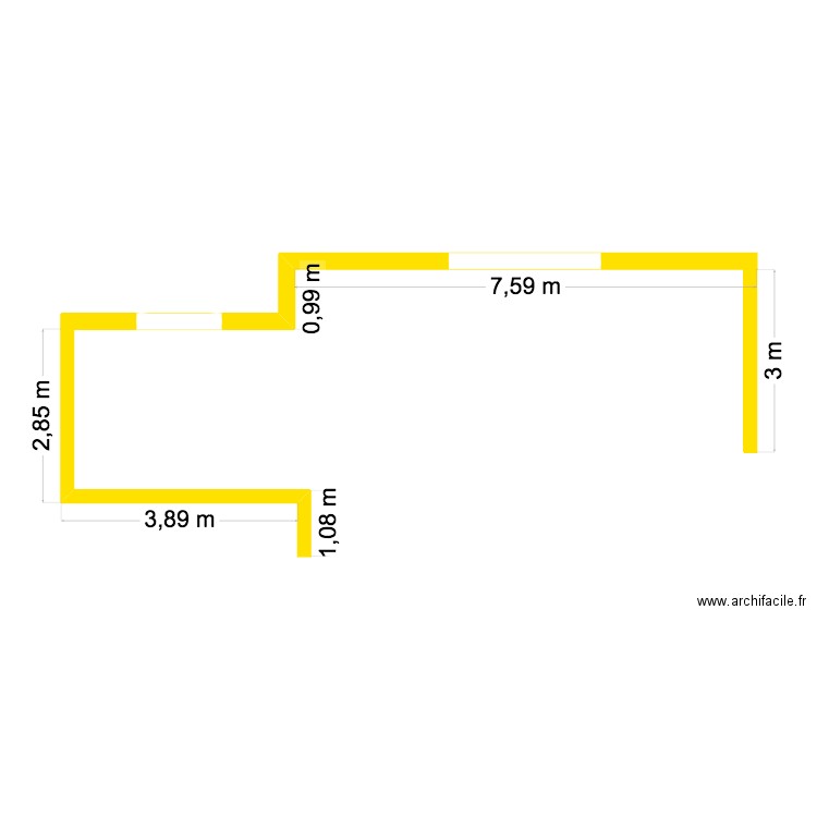 facade maison. Plan de 0 pièce et 0 m2
