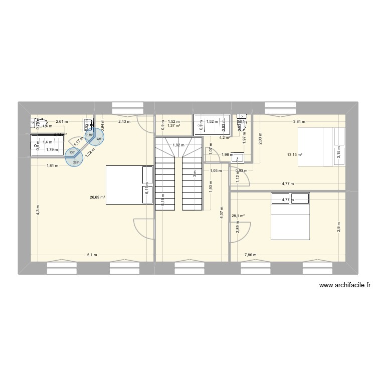 Azet 1er. Plan de 0 pièce et 0 m2