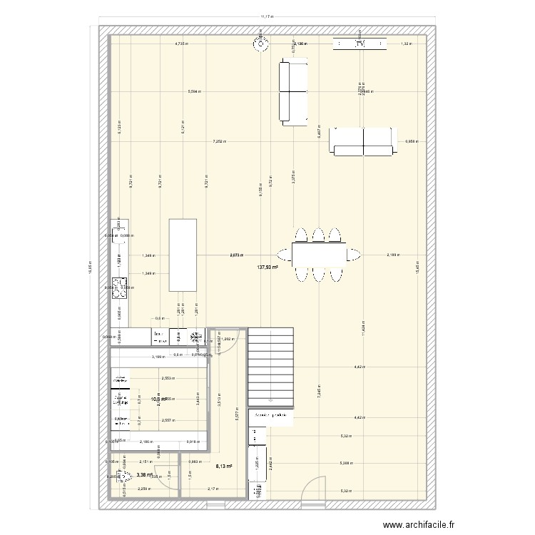 ERICK 2. Plan de 4 pièces et 186 m2