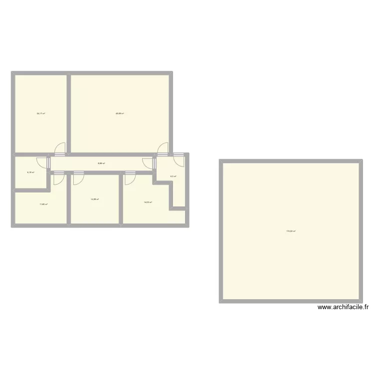 Maison Neuve Les GRAS - V.1 - 2. Plan de 