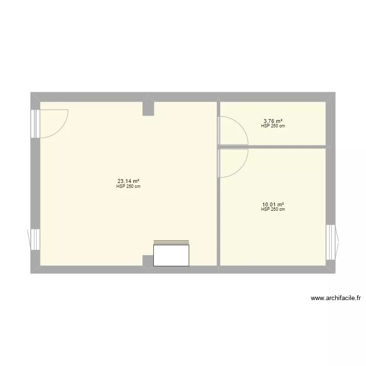 appartement T2. Plan de appartement T2. Plan de