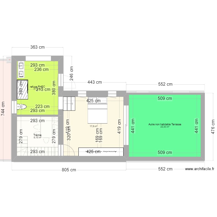 NIaf PC. Plan de 0 pièce et 0 m2