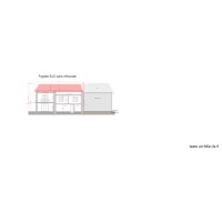 Plan de coupe SUD sans réhausse