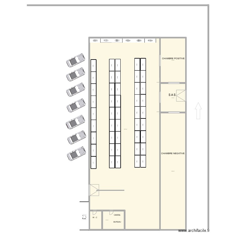 DPS GRENOBLE. Plan de 5 pièces et 868 m2