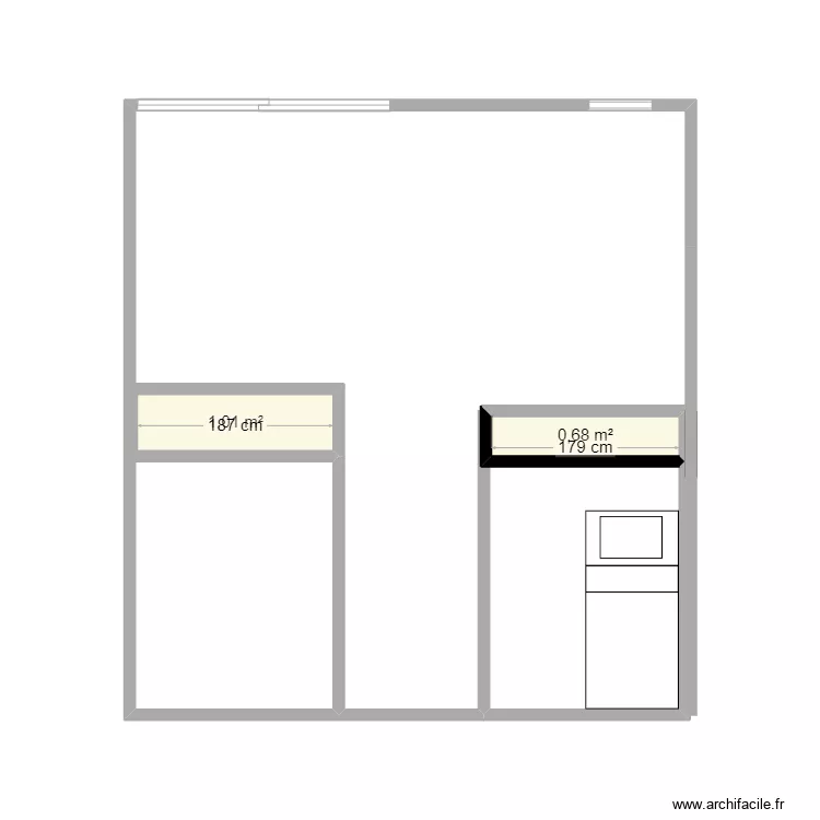studio boulouris . Plan de 