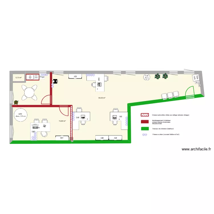 VALLET CELLULE 1 75 M² NOUVEAU +ELEC. Plan de 3 et 74 m² VALLET CELLULE 1 75 M² NOUVEAU +ELEC. Plan de 3 et 74 m²