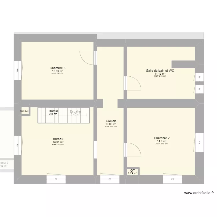 MAROTEAUX - DP0024. Plan de 