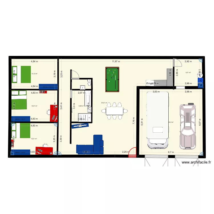 maison plan 1. Plan de 