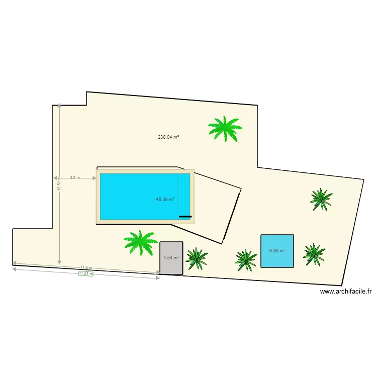 piscine 3. Plan de piscine 3. Plan de