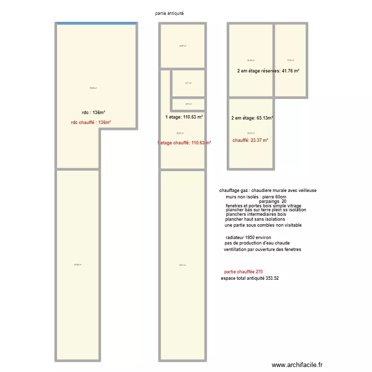 coffineau antiquité. Plan de 10 pièces et 312 m² coffineau antiquité. Plan de 10 pièces et 312 m²