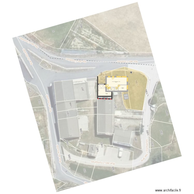 Maison 10 avec photo et cadastre - Plan détaillé. Plan de 7 pièces et 112 m2