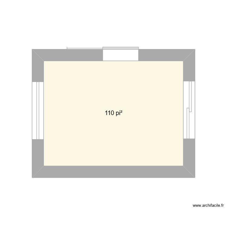 ma chambre. Plan de 0 pièce et 0 m2