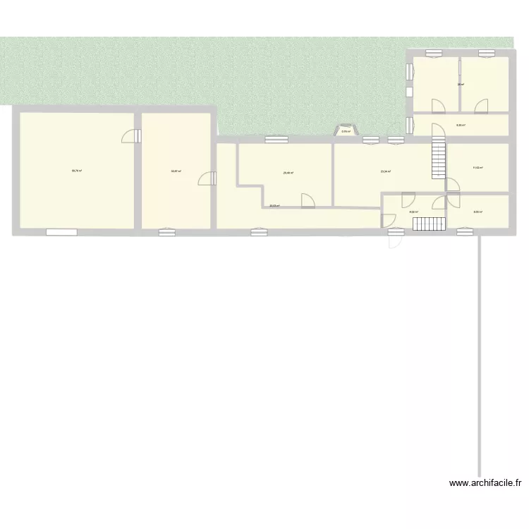 plan Le Roeulx initiale. Plan de 