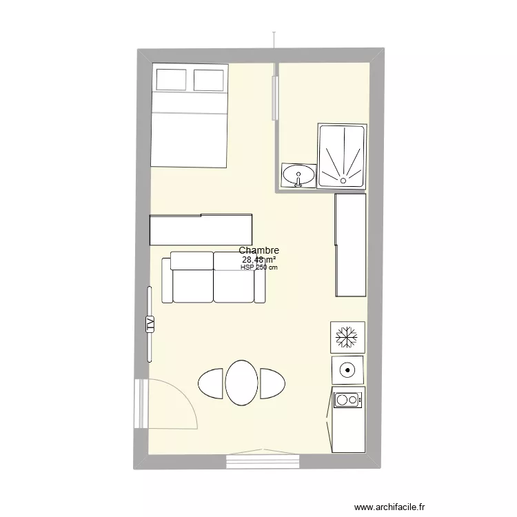 appartement. Plan de appartement. Plan de