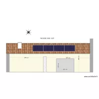 Fa&ccedil;ade sud / est