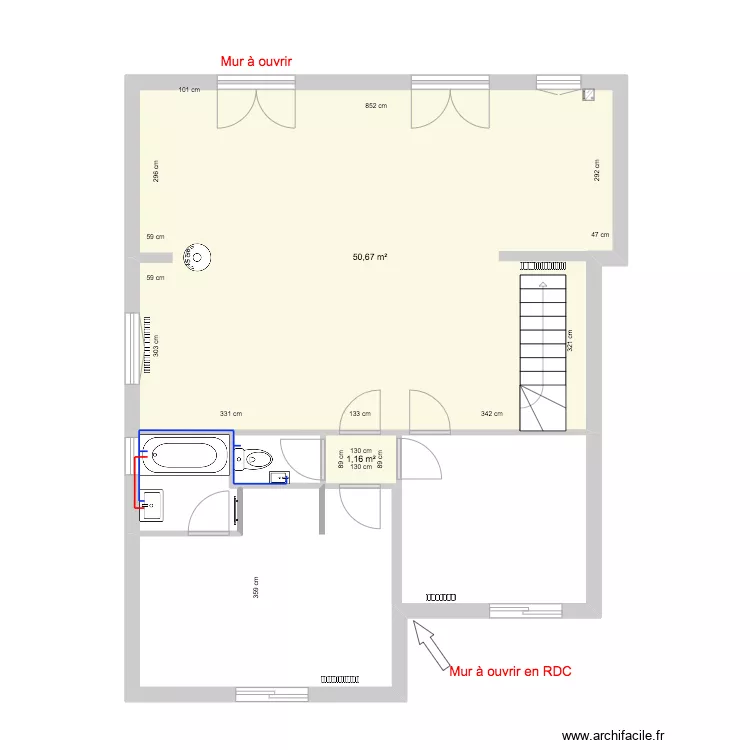 PROJET BOULON Plomberie. Plan de 